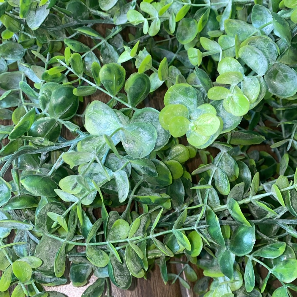 🪼2 5ft artificial frosted eucalyptus cinerea garland! - Picture 3 of 7